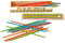 Melissa & Doug Wooden Pick-Up Sticks Tabletop Game with 41 Colorful Woodenpiece in Wooden Storage Box