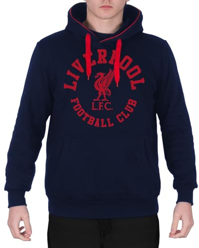 Liverpool FC Mens Hoody Fleece Graphic OFFICIAL Football Gift