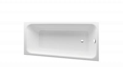 BetteSpace M Eck-Badewanne, 170x90cm, 1141, 1 Rückenschräge, Weiss, Einbau rechts, Farbe: Weiß mit BetteGlasur Plus