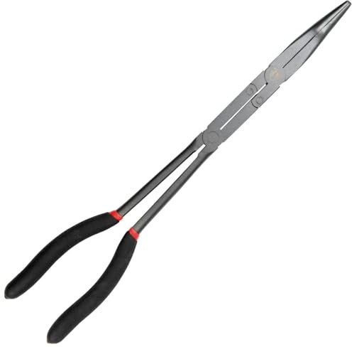 Fox Rage Pike Predator Fishing Carbon Steel Gunmetal Grey Power Grip Pliers