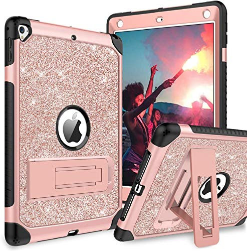 YINLAI Coque à Paillettes pour iPad Air 2/iPad 9.7 2017/2018/Pro 9.7