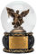 Pacific Giftware Schneekugel Erzengel Michael Klassisch Bronze Kunststein (Polyresin) & Glas 14 x 10 cm