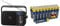 Panasonic RF-2400DEG-K Tragbares Radio mit Griff, Netz- oder Batteriebetrieb schwarz & VARTA Industrial Batterie AAA Micro Alkaline Batterien LR03-40er Pack, umweltschonende Verpackung