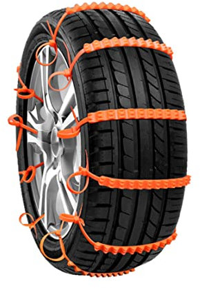 Autoreifenkette Winter 40 Pcs,Auto Schneeketten Reifen,Universal Rubber Nylon Reifenkette Anti,FüR Citroen C1 C2 C3 C4 C5 C6 C8 C4l Ds Ds3 Ds4 Ds5 Ds5ls Ds6 Ds7