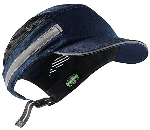 Bump Cap for Safety Baseball Cap Style Hard Hats for Adult Men Women Breathable Lightweight Safety Hat for Head Protection with Reflective Stripes