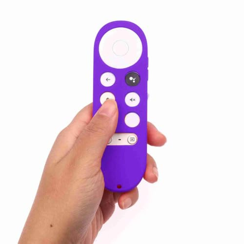 Funda de Control Remoto para el Hogar Funda Protectora de Silicona Funda Protectora de Control Remoto Funda Protectora de Piel para Chromecast con Google TV(5#)
