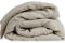 LNT France - Housse de Couette 100% Lin lavé - Linge de Maison - Lavable en Machine - Housse de Couette avec Fermeture Bouteille (Naturel, 240x220)