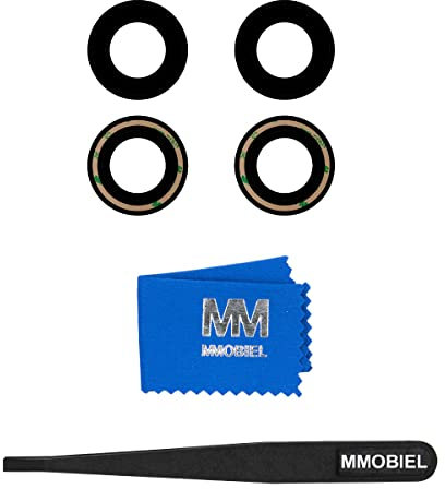 MMOBIEL Back Rear Camera Glass Lens Replacement Compatible with iPhone 14/14 Plus 2022. - Incl. Double Sided Adhesive, Tweezer and Cloth.