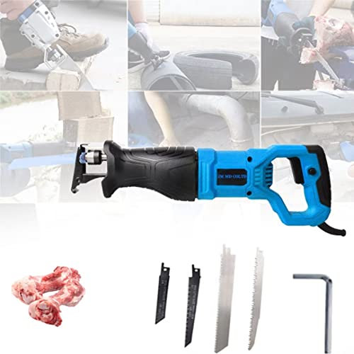 ZWEBY Scie à os électrique Scie à os de boucherie Professionnelle, 900W Machine à scier la Viande pour Le Commerce et la Maison, Scie à Ruban pour os de boucherie, Meilleur Choix pour la découpe d'os