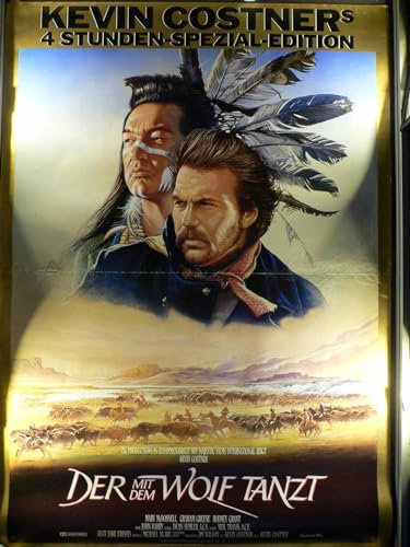 Der mit dem Wolf tanzt - 4 Std. Special Edition - Filmposter 120x80cm gefaltet