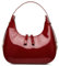 Caistre Damen Halbmond Schultertaschen Retro Y2k 90er Jahre Hobo Handtaschen Top Handle Y2k Unterarmtasche Mode Clutch Geldbörsen, Rot-Groß