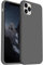 AOTESIER Compatible with iPhone 11 Pro Max Cases, Premium Silicone [Military Drop Protection] & [Anti-Scratch Soft Microfiber Lining] Slim Shockproof Phone Case, 6.5 inch, Space Gray
