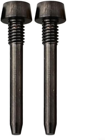 2 perni di fissaggio per pastiglie del freno della bicicletta, tappo a vite in lega di titanio a disco per bicicletta, pinza freno a disco per MT2/4/5/6/8 (nero)