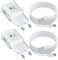 Caricabatterie per Samsung, 2 Pack Caricatore USB Ricarica Rapida e Cavo Tipo C Originale 2M per Samsung Galaxy A15 A14 A13 A05s A55 A35 A34 A33 A25 A23 S10 S9 S8 S20 M34, Carica Batterie Cellulare