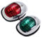 Yardwe 2 Stück Yacht Schnellboot Seitenlicht LED Buglichter Boot Yacht LED Lampe Buglampe LED Bootslicht Hafen Steuerbordlichter Boot Yacht LED Licht