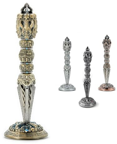 Einzigartiges Würfelstab-Würfel-Set aus Metall, Spinner, DND-Würfelroller, D&D-Würfel-Set, Steampunk-Würfel, All-in-One, DND-Würfel D6, D8, D10, D20, D100, für Dungeons and Dragons, TRPG, Tisch-Gaming