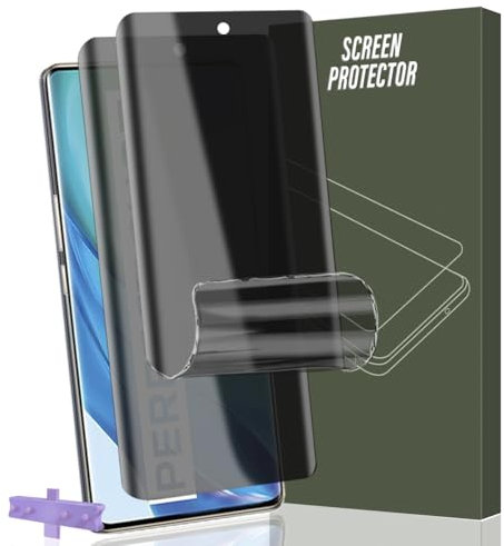 Gelaasso 2 Stück Schutzfolie für VIVO V29/V29 Lite Sichtschutz [Nicht-Glas], Vollständige Abdeckung Flexibilität TPU Folie, Anti-Kratzen, Anti-Spy Folie für VIVO V29/V29 Lite