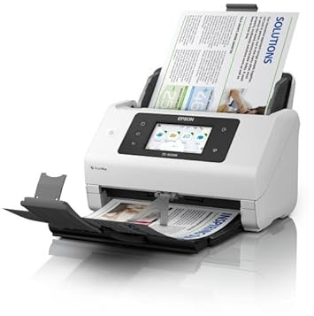 WorkForce DS-900WN Business Scanner, Wi-Fi and Network-Integrated, High-Speed Document Scanning