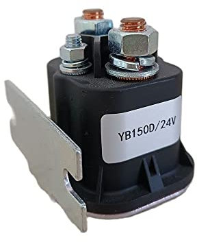 JWDAWN YB100D YB100D1 YB150D 24V 100A 150A Relé de bomba hidráulica 762-2401-211-58,24 V 100 150 amperios Contactor para Xilin Heli HC Pallert Truck Stacker (YB150D 24V 150A)