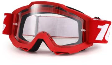 OLYSPM Motocross Brille UV-Schutz,Motorradbrille mit Flexiblem Rahmen,Schwammpolsterung,Fit Über Brille für Radfahren,Skifahren,Klettern