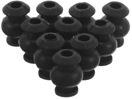 ORFOFE 10 Bolas Amortiguadoras De Goma Antivibración Almohadillas Aislantes Para Aire Acondicionado Accesorios De Amortiguación