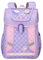 Amythe Schulrucksack Mädchen Ergonomisch 1-5. Klasse mit Brustgurt, 2025 Kinderrucksack Schule 6-12 Jahre Schulranzen mit Abnehmbarer Gürtel und Reflektierend 24L-Lila