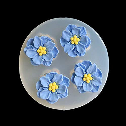 Kuckuck Camellia Rose Schimmel Dekorative Silikonform Autos Air Outlet Aromatherapie Rosenblüte Accessoire Schimmel