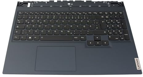 Lenovo 5CB1C74844 Original Tastatur inkl. Topcase DE (deutsch) schwarz | mit Backlight für Legion 5-15ACH6H (82JU), 5-15ACH6A (82NW)
