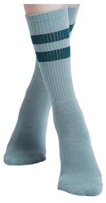 IMGASDCSD Stopper-Socken, Pilates-, Barre-, Women's Polyester Spandex Mid Tube Yoga Socks Multicolor(Color 05)