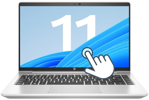 HP ProBook 640 G8 Touchscreen Business Laptop, 14 Zoll FHD(1920x1080), Intel Core i5-1145G7, 16GB RAM, 512GB SSD, US QWERTY Tastatur, Windows 11 Pro (Generalüberholt)