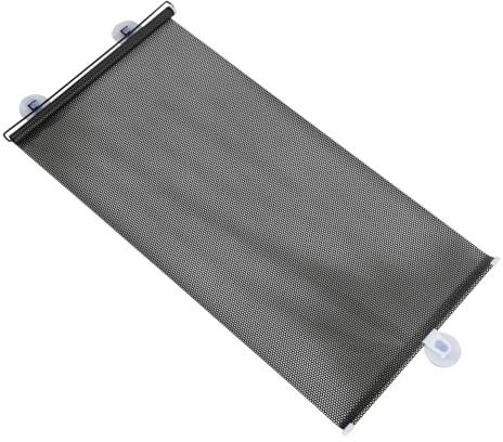 SOIMISS Oscurante con Ventosa per Finestre Scorrevoli e Lucernari in Pvc Nero, Facile da Installare, Protezione della Privacy, Tapparella Avvolgibile Portatile