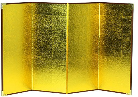 Japanische Stellwand vierflügelig, 25,5 x 42 cm