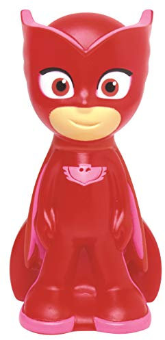 Lexibook PJ Masks Catboy LED-Nachtlicht PJ Masks Owlette für Kinder, Taschengröße, Batterie, Rot/Pink, NLJ001PJM2