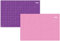 SEMPLIX Selbstheilende Schneidematte A0-A4 - Grün, Rosa, Grau, Türkis, Lila - Ideal fürs Basteln, Nähen & Patchworken - Beidseitig Bedruckt - Vorderseite cm Rückseite inch Bemaßung (‎Pink-Lila, A0)