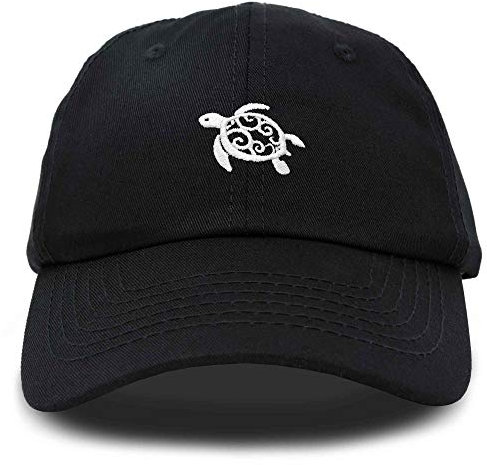 DALIX Turtle Hat Nature Damen Baseballkappe - Schwarz - Einheitsgröße