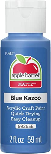 Apple Barrel Paint, Blue Kazoo, 2oz