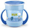 NUK Mini Magic Cup Trinklernbecher | 360° Trinkrand | 160ml | auslaufsicher | BPA-frei | 6+ Monate | blau