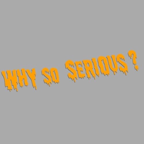 Decus why so serious Large L 0361 (orange) // Sticker OEM JDM Style Aufkleber