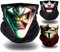 Tour de cou Joker - 3 Cache Cou pour moto, vélo, randonnée... | Bandana multifonction, Léger, Couvre-bouche, Coupe-Vent | Cagoule Microfibre été, automne : Joker, La Casa de Papel
