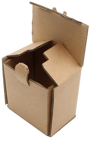 100x Smashed Proof Mug Boxes For Shipping (125mm x 93mm x 130mm) – Easy Folding Gift Box