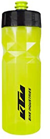 KTM Fahrrad Flasche Trinkflasche Bottle Team 700ml auslaufsicher BPA-frei, Farbwahl + Bisomo Sticker, Farbe:Hellgrün