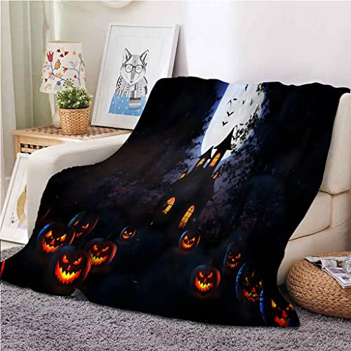SJSXWQN Plaid Canape Couverture Polaire Chauve-Souris Grise Plaid Canape en Flanelle en Microfibre Couverture 1 Personne Doux et Chaude Couverture pour Lit Canapé - 130 x 150 cm