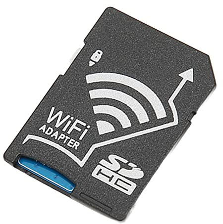 Adaptateur WiFi SD, Adaptateur WiFi TF vers Carte SD Prend en Charge la Transmission sans Fil, Connectez jusqu'à 3 Appareils, Lecteurs de Carte Mémoire pour Appareil Photo Photo sans Fil vers