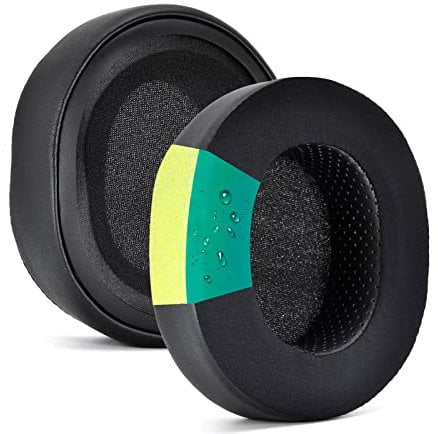 Yizhet Replacement Earpads Compatible with Steelseries Arctis 7 5 3 1 Arctis 9X 9 Pro Headphones, 1 Pair Headset Ear Pads made of Cooling-Gel, Ice-Silk, Memory Foam, Black