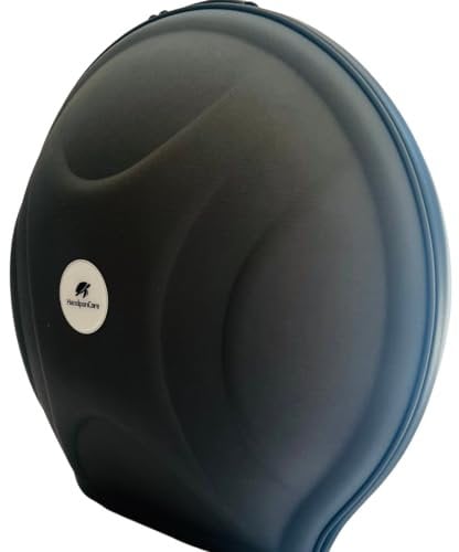 HandpanCare PU-Zipper-Case (Grau) | Handpan-Hardcase | Rucksack