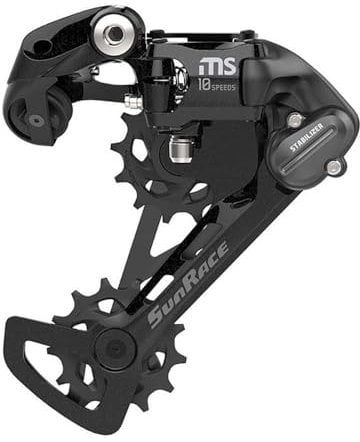 SUNRACE Unisex-Adult Nero CAMBIO MTB 10V G.Media, Unica