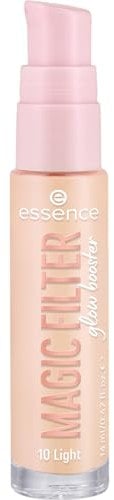 essence MAGIC FILTER glow booster, Basis, Nr. 10, Nude, pflegend, Färbeeffekt, weichzeichnend, natürlich, strahlend, vegan, ohne Parfüm, ohne Alkohol, ohne Parabene, 1er Pack (14ml)