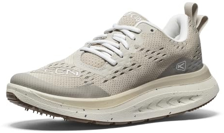 KEEN Damen WK400 Performance Breathable Walking Shoe, Plaza Taupe/Birke, 39.5 EU