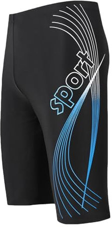 RLEHJN Boxer De Bain Homme Piscine, Maillot de Bain Slip de Bain Grande Taille Séchage Rapide pour Homme Boxers Slip Short de Bain élasticité Trunks pour Plage/Sport/Natation/Plongée Vente Pas Cher