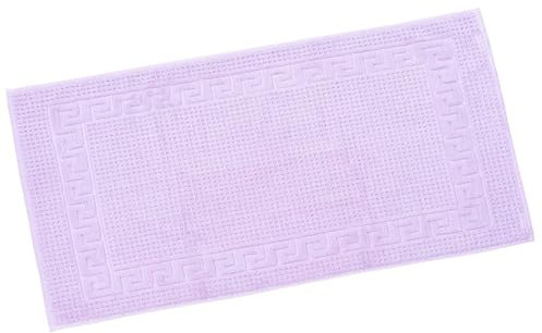 PremiumShop321 Restposten Floringo Badvorleger/Badematte Exclusiv 1100 g/m² / Badeteppich-flieder-50x100